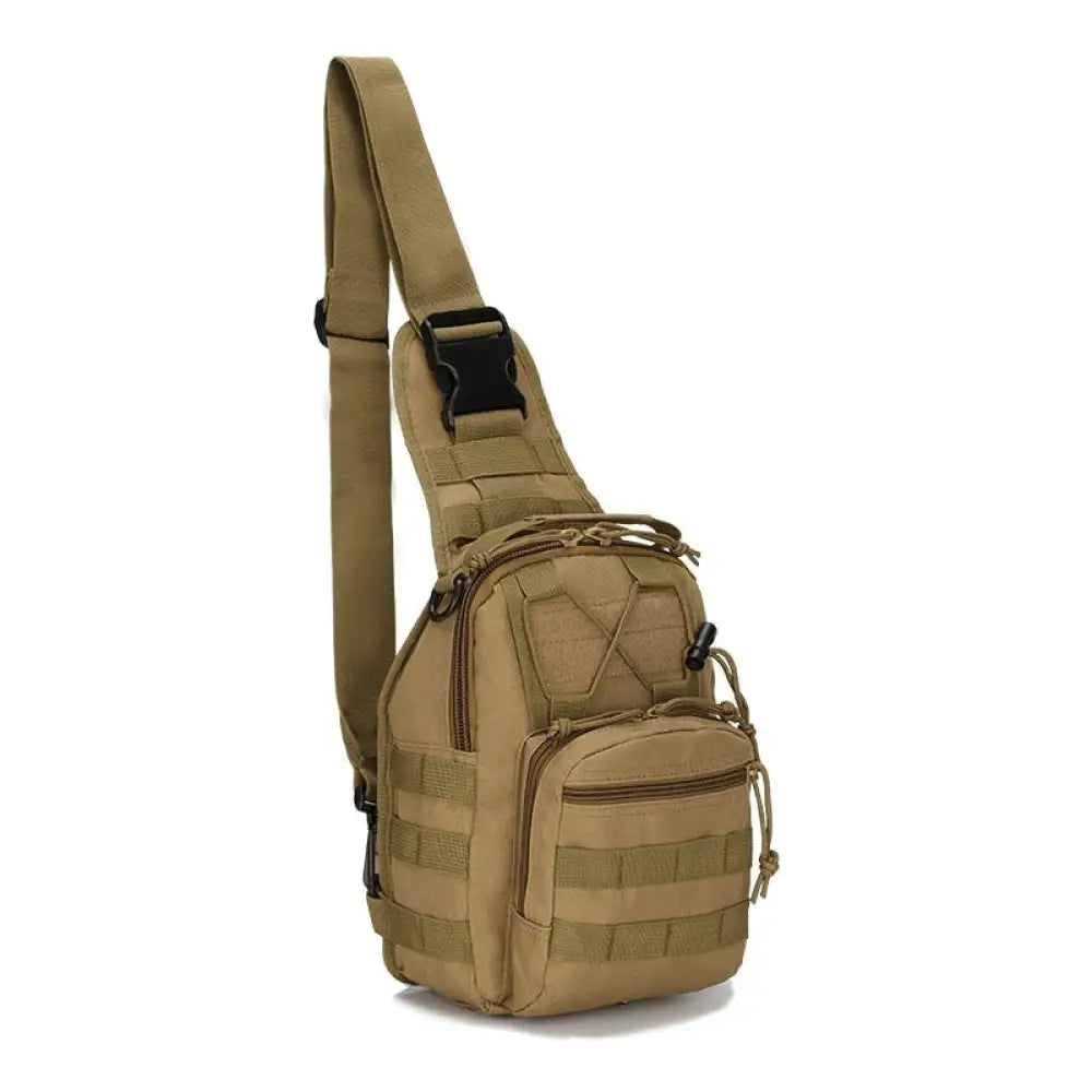 Mochila Militar Transversal de Ombro e Peito Tática - Esportiva