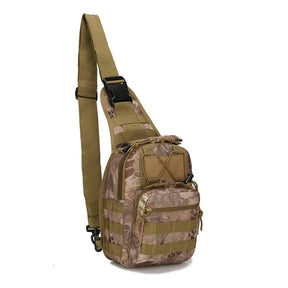 Mochila Militar Transversal de Ombro e Peito Tática - Esportiva